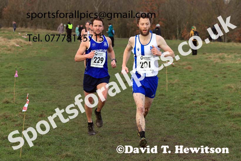 Mens 35 to 64, 2024 NEMAA Cross Country Champs., Wallsend. Photo: David T. Hewitson/Sports for All Pics